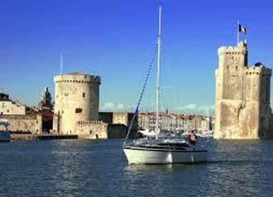 The beautiful city of La Rochelle and its port