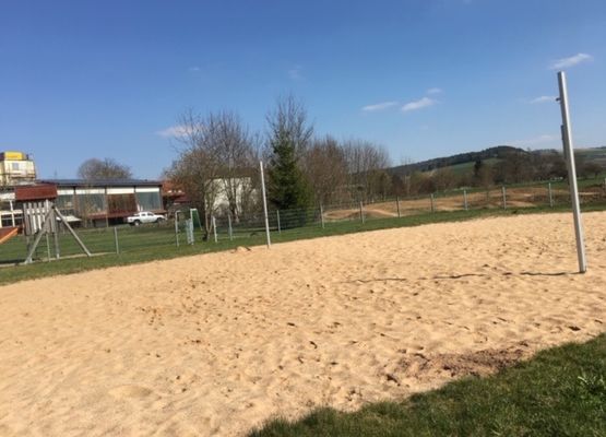 Public Beach Volleyball Court